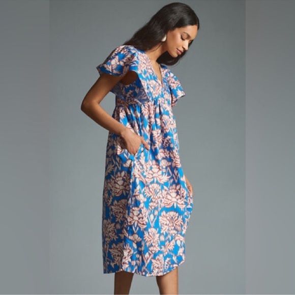 NWOT Maeve Anthropologie Dress 1X - Picture 2 of 13